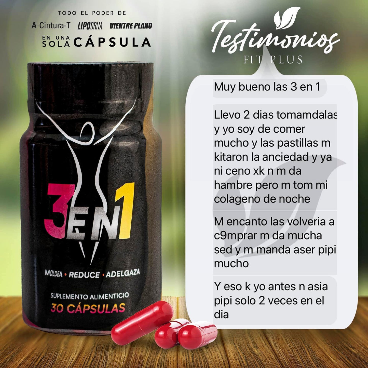 Cápsulas 3 en 1