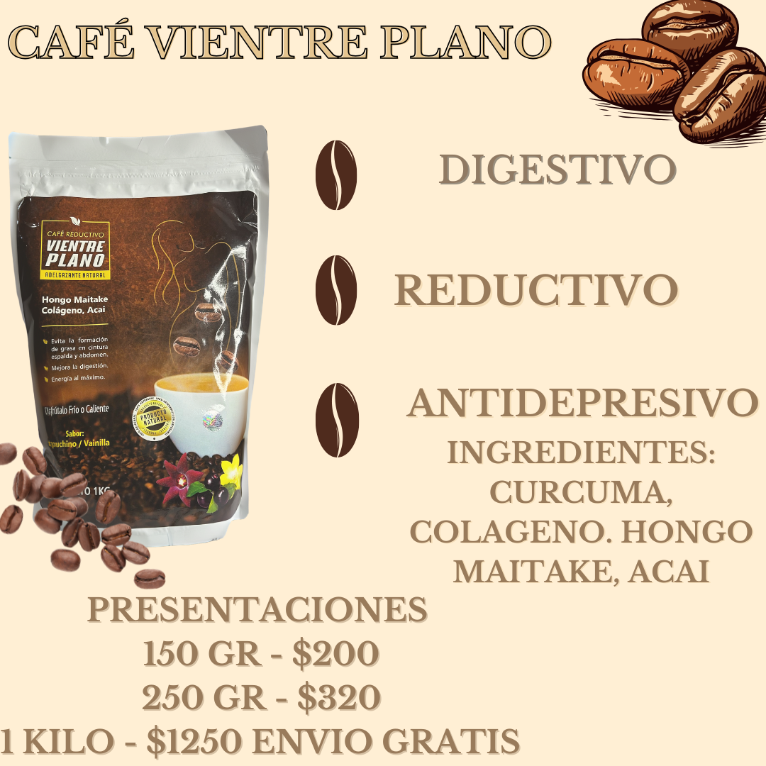 Café Vientre Plano Capuchino Vainilla
