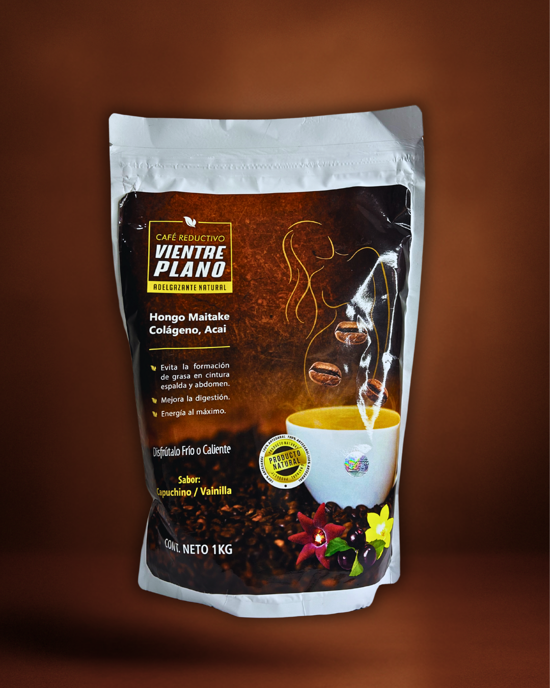 Café Vientre Plano Capuchino Vainilla