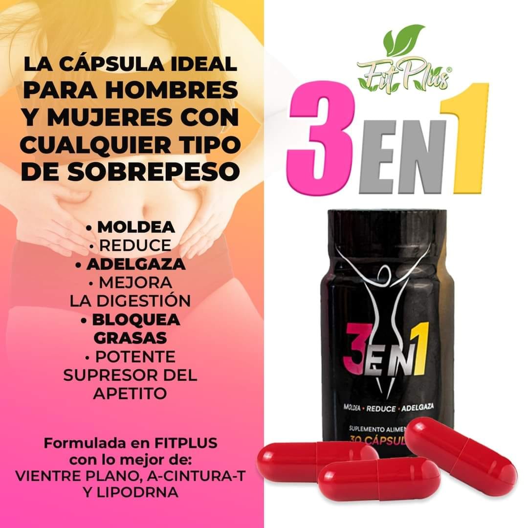 Cápsulas 3 en 1